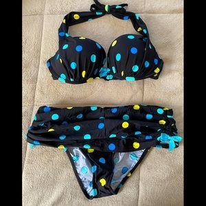 Venus Polka Dot Two Piece Bikini